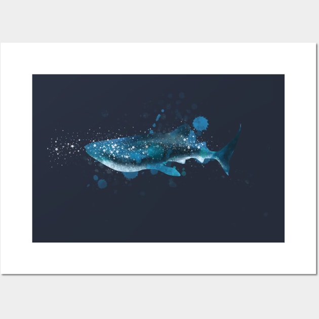 Whale Shark Wall Art by CoconuTacha